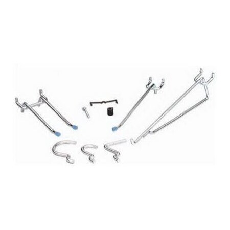 Crawford Products 32PC Peg Hook ASST 1432A